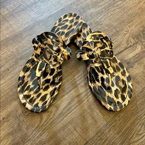Tory Burch Miller’s - Leopard Patent Leather